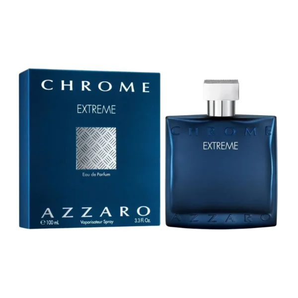 Azzaro Chrome Extreme Eau de Parfum EDP Spray for Men 3.4oz 100ml - UPC: 3351500016815