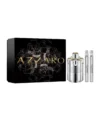 Azzaro Wanted 3 pcs Gift Set Eau de Parfum EDP Spray for Men 3.4oz 100ml - UPC: 3614274101461