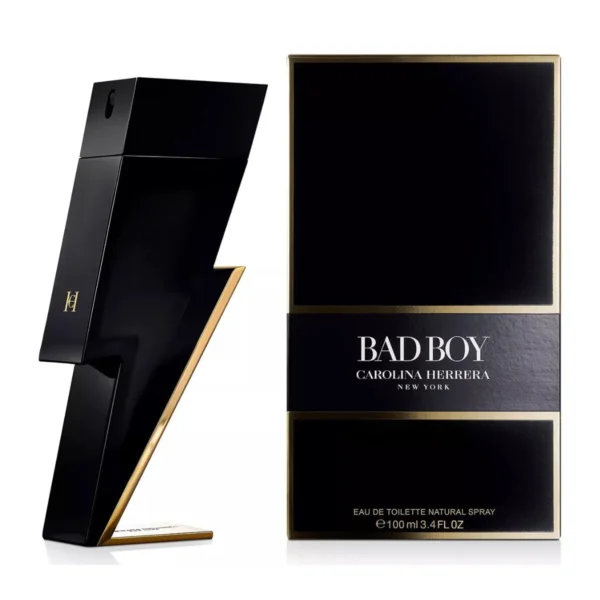 Carolina Herrera Bad Boy Eau de Toilette EDT Spray for Men 3.4oz 100ml - UPC: 8411061923245