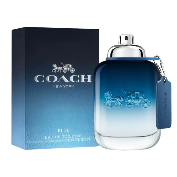 Coach Blue Eau de Toilette EDT Spray for Men 3.4oz 100ml - UPC: 3386460113724