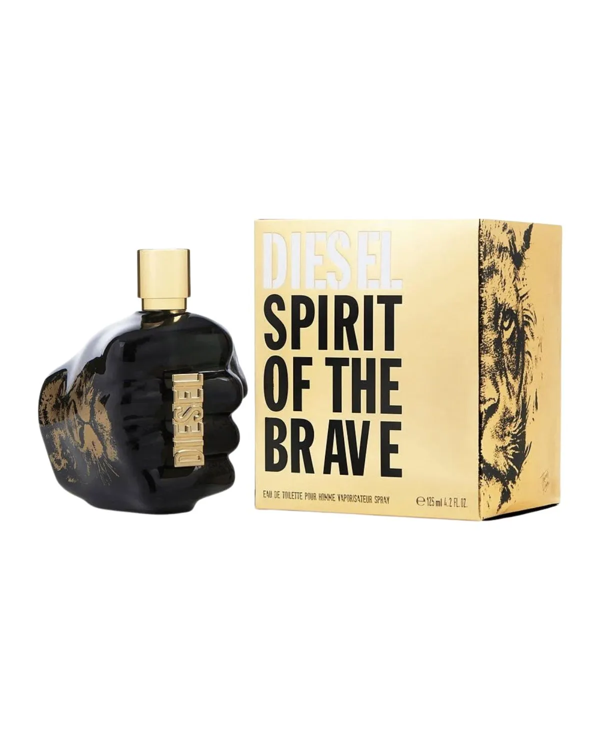 Diesel Spirit of the Brave Eau de Toilette EDT Spray for Men 4.2oz 125ml - UPC: 3614272631908