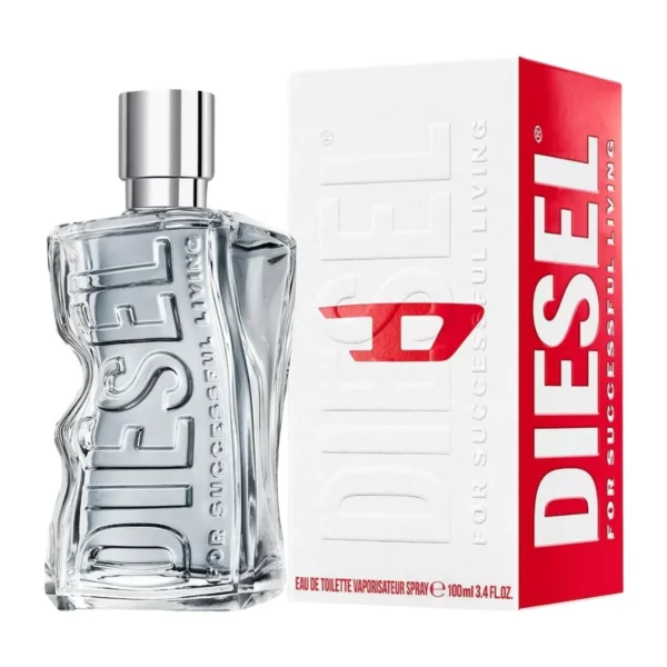 Diesel D Eau de Toilette EDT Spray for Men 3.4oz 100ml - UPC: 3614273693509