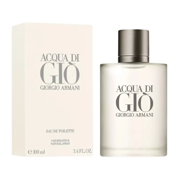 Giorgio Armani Acqua di Gio Eau de Toilette EDT Spray for Men 3.4oz 100ml - UPC: 3360372058878