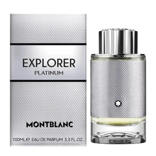 Montblanc Explorer Platinum Eau de Parfum EDP Spray for Men 3.4oz 100ml - UPC: 3386460135818