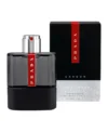 Prada Luna Rossa Carbon Eau de Toilette EDT Spray for Men 3.4oz 100ml - UPC: 8435137759781