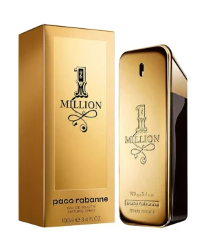 Paco Rabanne 1 Million Eau de Toilette EDT Spray for Men 3.4oz 100ml - UPC: 3349666007921