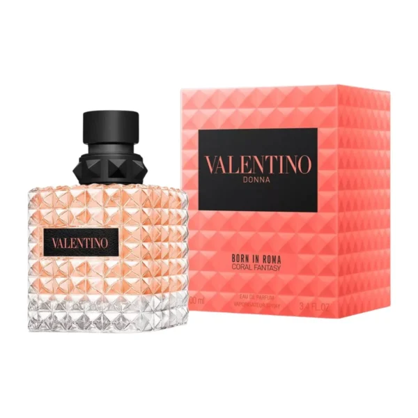 Valentino Donna Born In Roma Coral Fantasy Eau de Parfum EDP Spray for Women 3.4oz 100ml - UPC: 3614273672054