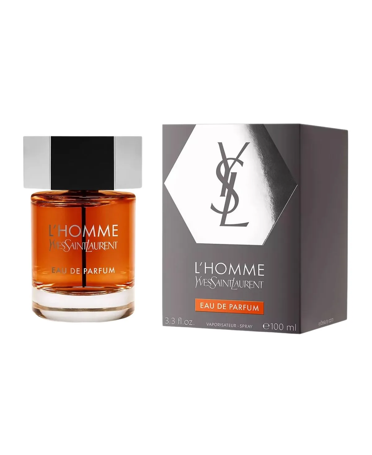 Yves Saint Laurent L'Homme Eau de Parfum EDP Spray for Men 3.4oz 100ml - UPC: 3614273668743