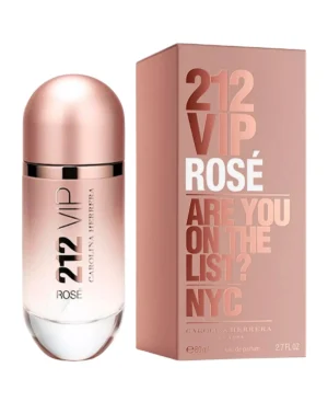 Carolina Herrera 212 VIP Rose Eau de Parfum EDP Spray for Women 2.8oz 80ml - UPC: 8411061777176