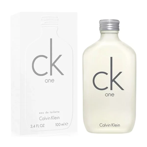 Calvin Klein CK One Eau de Toilette EDT Spray for Unisex 3.4oz 100ml - UPC: 088300107407