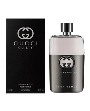 Gucci Guilty Pour Homme Eau de Toilette EDT Spray for Men 3oz 90ml - UPC: 737052339047