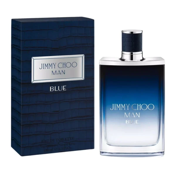 Jimmy Choo Man Blue Eau de Toilette EDT Spray for Men 3.4oz 100ml - UPC: 3386460067508