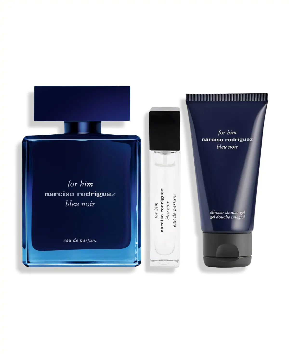 Narciso Rodriguez For Him Bleu Noir Gift Set 3 pcs Eau de Parfum EDP Spray for Men