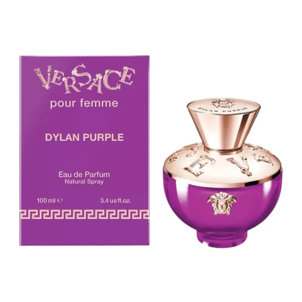 Versace Pour Femme Dylan Purple Eau de Parfum EDP Spray for Women 3.4oz 100ml - UPC: 8011003876280