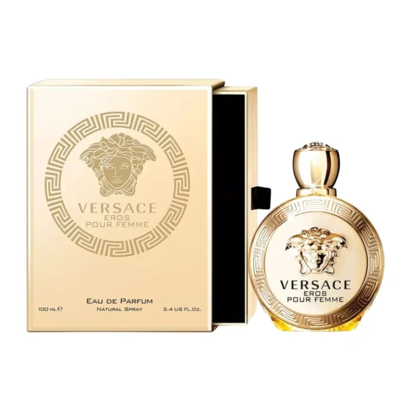 Versace Eros Pour Femme Eau de Parfum EDP Spray for Women 3.4oz 100ml - UPC: 8011003823536