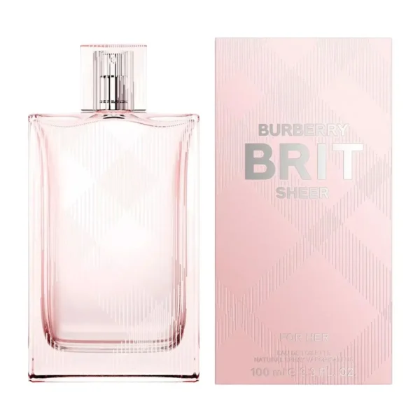 Burberry Brit Sheer Eau de Toilette EDT Spray for Women 3.4oz 100ml - UPC: 3614226904966