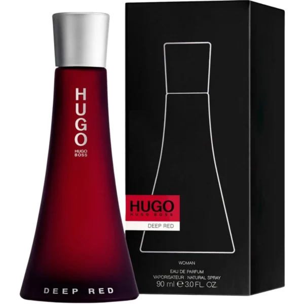 Hugo Boss Deep Red Eau de Parfum EDP Spray for Women 3oz 90ml - UPC: 737052683553