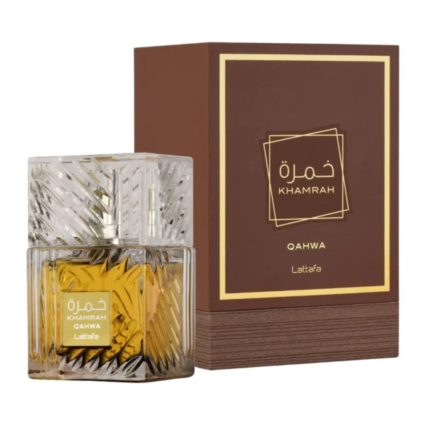 Lattafa Khamrah Qahwa Eau de Parfum EDP Spray for Unisex 3.4oz 100ml - UPC: 6290360593661