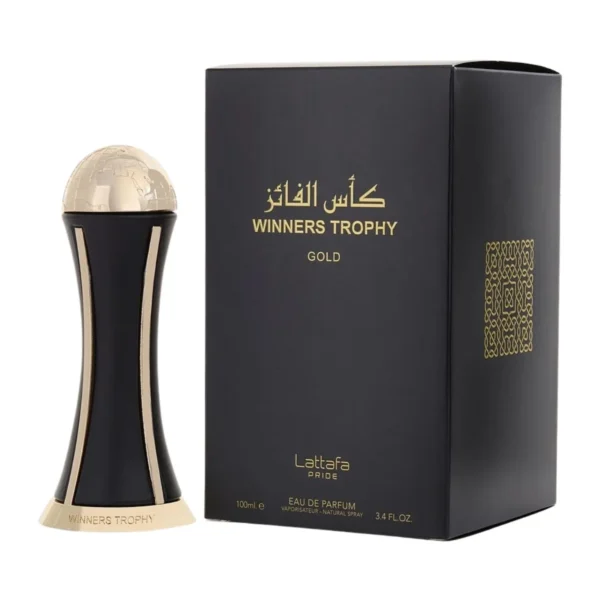 Lattafa Winners Trophy Gold Eau de Parfum EDP Spray for Women 3.4oz 100ml - UPC: 6291108738078