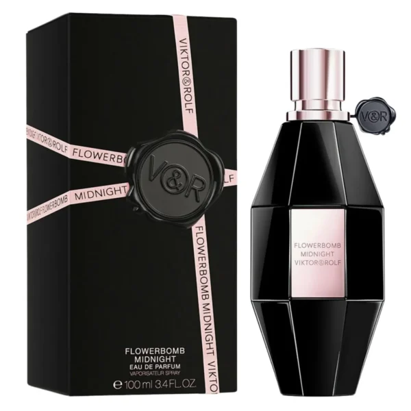 Viktor & Rolf Flowerbomb Midnight Eau de Parfum EDP Spray for Women 3.4oz 100ml - UPC: 3614272446939