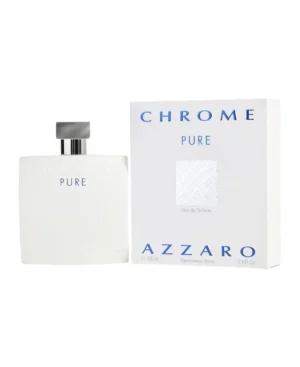 Azzaro Chrome Pure Eau de Toilette EDT Spray for Men 3.4oz 100ml - UPC: 3351500005482