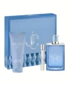Jimmy Choo Man Aqua 3 pcs Gift Set Eau de Toilette EDT Spray for Men 3.4oz 100ml - UPC: 3386460156066
