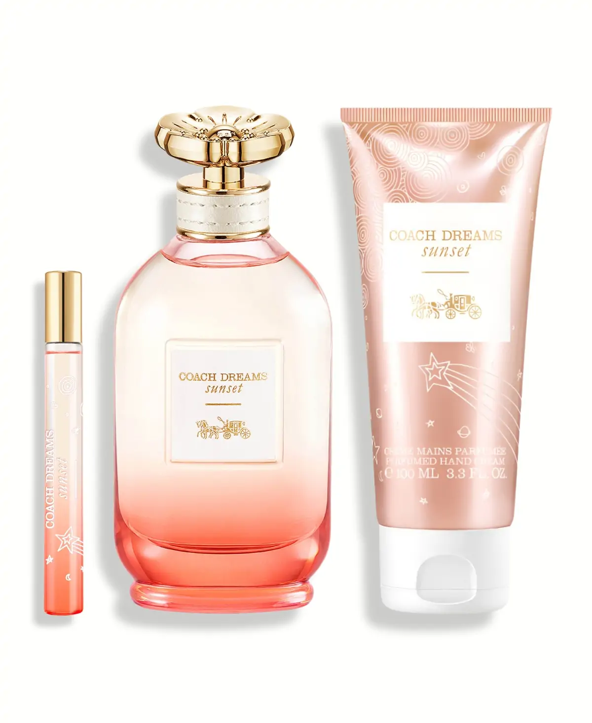 Coach Dreams Sunset 3 pcs Gift Set Eau de Parfum EDP Spray for Women