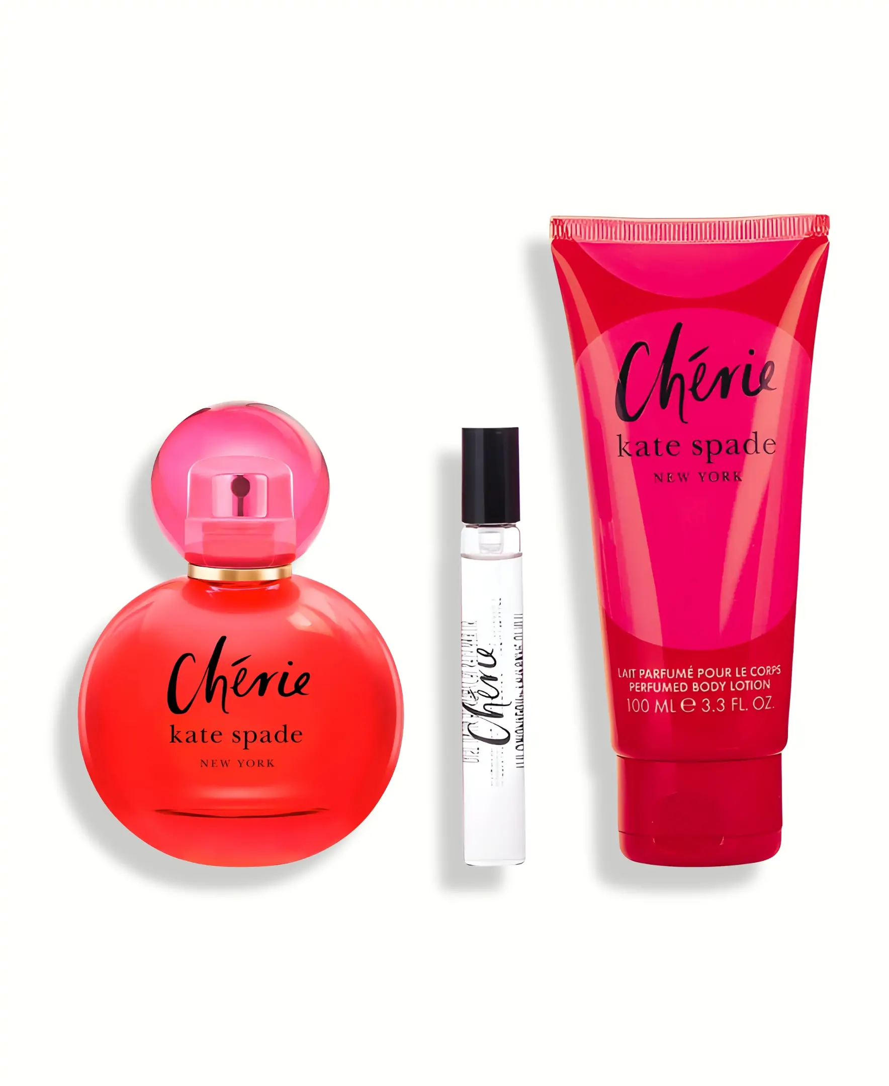 Kate Spade Cherie 3 pcs Gift Set Eau de Parfum EDP Spray for Women